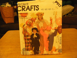 McCall P917 Child's Clown Costumes Pattern - Size 10-12 - £11.45 GBP