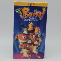 Big Idea Veggietales 3-2-1 Penguins Trouble On Planet WAIT-YOUR-TURN Vintage Vhs - £9.77 GBP