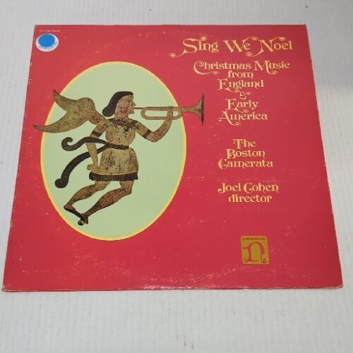 Primary image for Sing We Noel  Christmas Music From England & Early America  Nonesuch LP