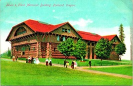 Lewis &amp; Clark Memorial Building Portland Oregon OR UNP Unused 1910s DB Postcard - £3.32 GBP