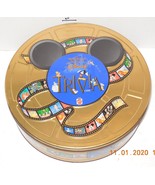 1997 The Wonderful World of Disney Trivia Game Gold Collector Tin 100% C... - $25.59