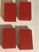 Tyco 2x4 Red Brick Lot Of 20 Pieces Toys Building Blocks - $5.93