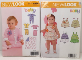 Simplicity New Look Sewing Patterns 6636 &amp; A6218 UNCUT Lot of 2 - £7.69 GBP