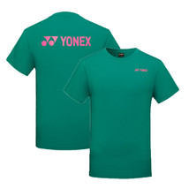 YONEX 24F/W Men&#39;s Badminton T-Shirts Sports Tee Casual Emerald Green 249... - $32.31