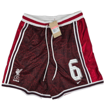 Nike Lebron x Liverpool FC Soccer DNA Men&#39;s Large Basketball Shorts DX0144 New - £42.09 GBP