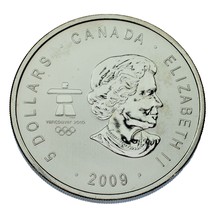 2009 Canadá 1 Oz Plata Thunderbird Totem, 2010 Juegos Olímpicos De Vancouver - $68.61