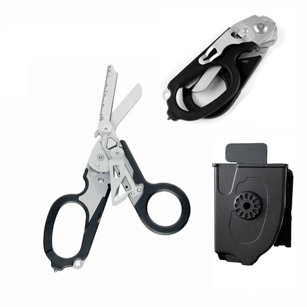 Multifunction Raptor Tactical Scissors Folding Medical Scissors First Aid - £9.91 GBP+