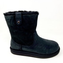 UGG Haydee Black Kids Girls Size 5 Casual Rain Boots 1013286 - $79.95