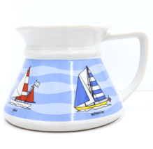 Sailboat Mug Cone Shape Russ Berrie and Company - £11.99 GBP