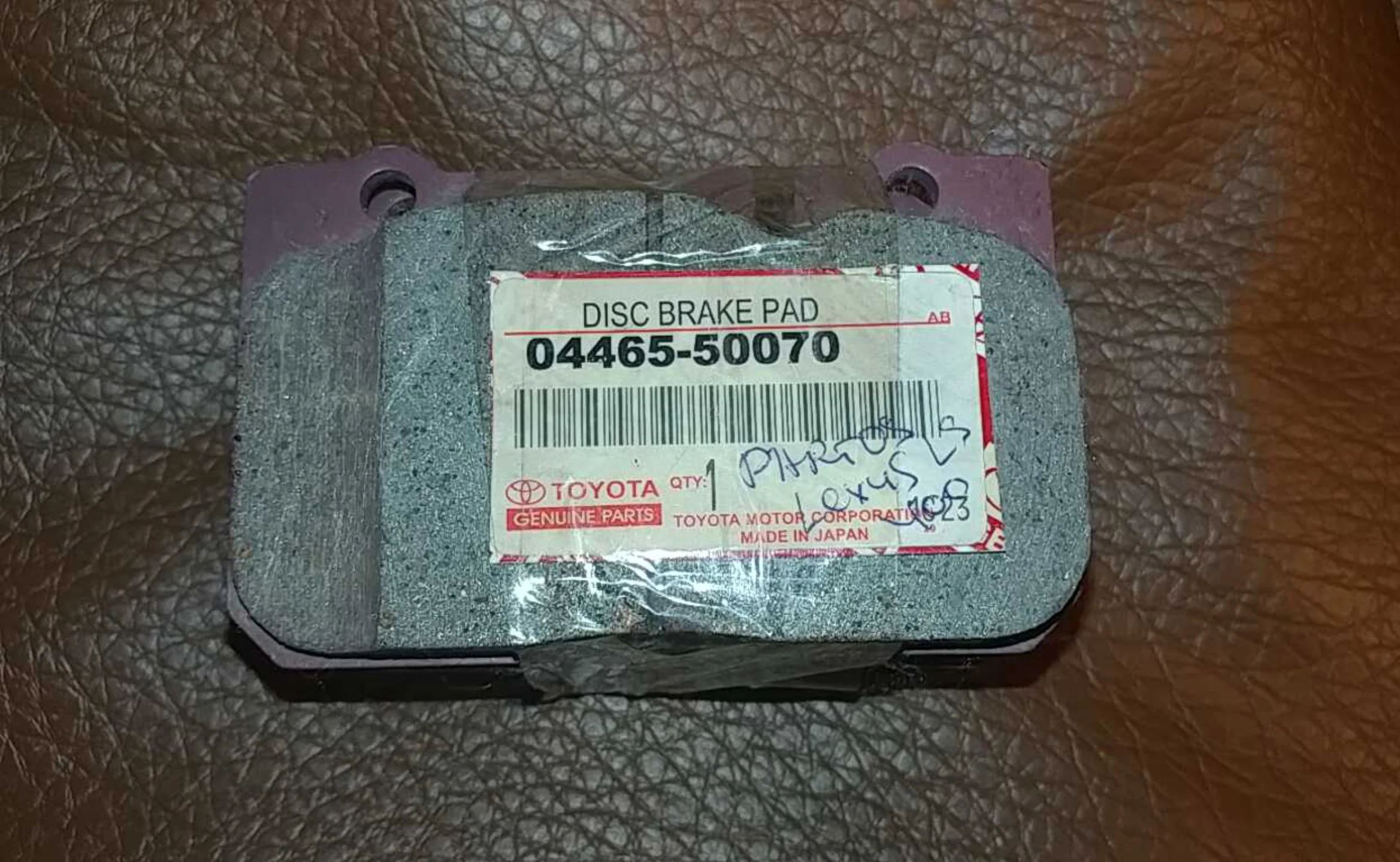 Lexus LS400 94-2000 Front brake pads without box (one set) - $98.61 CAD