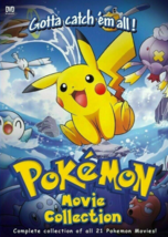 Pokemon 21 In 1 Complete Movie Collection DVD [Anime] [English Dub] - £55.05 GBP