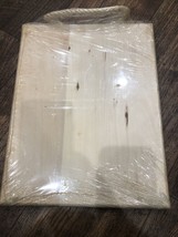 Basswood Large Rope Plaque 12” X 9-1/4” NOS Vintage Sealed Package.  Tole - £7.85 GBP