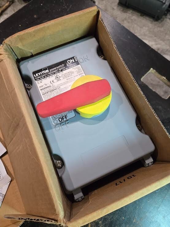 Leviton LDS30-FAX Fused Powerswitch Safety Disconnect Switch 30A 600V NEW  $175 Item image 2