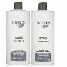  Nioxin System 2 Cleanser shampoo 33.8 oz (Pack of 2 ) - £44.71 GBP