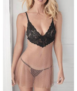Mapale Nordstrom Sheer Sexy Women&#39;s Lace Open Back Babydoll Lingerie - €20,39 EUR