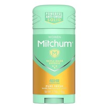 Mitchum Women Deodorant Antiperspirant 48HR Protection Pure Fresh 2.7oz,... - £25.72 GBP