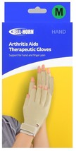 Bell-Horn Arthritis Aids Therapeutic Gloves, Taupe, Medium, 1 Pair - £19.89 GBP
