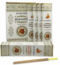 Ayurvedic Palo Santo Incense Sticks Hand Rolled Fragrance Masala AGARBATTI 180g - £17.69 GBP