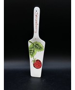 Pier 1 Ceramic Cake Serving Knife Strawberry Vintage - $24.74