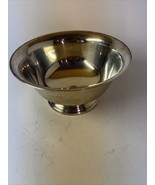 Wallace Silver Plate Paul Revere Footed Bowl 6&quot; - £23.43 GBP