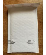 30 White ULINE S-5631 BUBBLE MAILER 4x7 NEW Padded envelope #000 (LOT Qt... - $285.92 MXN