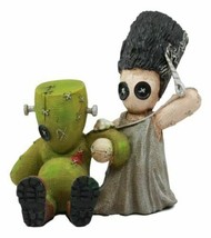 Day Of The Dead True Love Hurts Pinhead Frankenstein Bride And Groom Figurine - £25.57 GBP