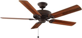 Farmington 52 in Indoor Oil-Rubbed Bronze Ceiling Fan with Reversible Blades - £54.39 GBP