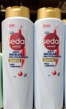 2X SEDAL SHAMPOO AGUA MICELAR / MICELLAR WATER - 2 GRANDES 620ml - PRIOR... - £20.60 GBP