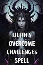 50-200X COVEN LILITH'S OVERCOME ALL CHALLENGES EXTREME MAGICK RING PENDANT image 2
