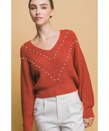 Pearl details sweater - $55.14 CAD