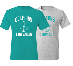 Dolphins Tua Tagovailoa Training Camp Jersey T-Shirt - $18.99