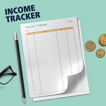 Income Tracker: Optimize Your Finances with the Comprehensive Income Track - £1.56 GBP