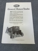 National Geographic General Motors Trucks Print Ad KG Mancave - $11.88