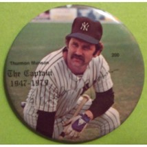 1979 Pinback for  New York Yankees  Thurmon Munson &quot;The Captain&quot;  1947 -... - $5.95