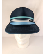 Billabong Foam Snapback Trucker Hat Cap Blue Mesh Back Adjustable Double Snap - $16.99