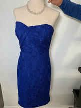 J.Crew size 2 blue dress strapless - $24.75