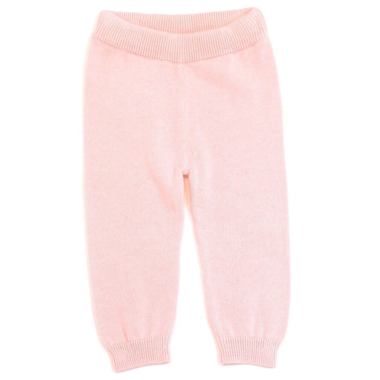 Viverano Milan Organic Cotton Knit Baby Pants 18-24 Months Light Pink NWT - $14.40