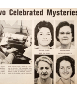 1966 Boston Strangler Robert DeSalvo Victims Life Magazine Page Cut DWJJ11 - $29.99