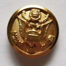 US Naval Eagle Over Anchor Brass Uniform Coat Button 23mm Fine Quality - $9.95