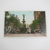 Antique Postcard Cincinnati Ohio Tyler Davidson Fountain Square 1906 UNPOSTED - £4.71 GBP