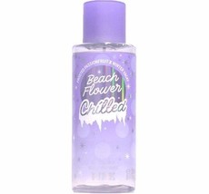 Victoria’s Secret Pink Beach Flower Chilled Fragrance Body Mist Spray 8.4 Oz - £12.42 GBP
