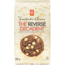 6 X PC The Reverse Decadent White Chocolate Chip Cookies 300g Each Free Shipping - $44.51