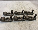 6 Quantity of Carbon Steel 940 Goose Neck Clamps w/ Square Bolts (6 Quan... - $39.99