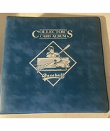Blue Vintage Collectors Card Album Baseball Trading Card 3&quot; D-Ring Binde... - $27.28 CAD