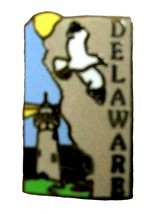 Delaware State Outline Hat Tac or Lapel Pin - $6.32