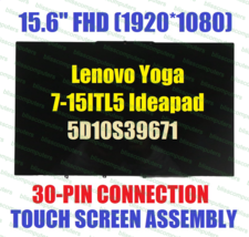 Lenovo Ideapad Yoga 7-15ITL5 15.6&quot; FHD Lcd Touch Screen Bezel Assembly 82BJ - £108.76 GBP