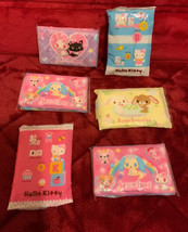 A New Mixed Lot Of 7 Sanrio 2000’s Hello Kitty/various Characters Tissues - $10.40