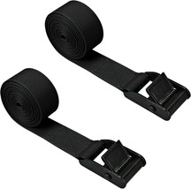 Tie Down Straps Cam Buckle Heavy Duty 2 Pack 700 lbs  Strength Moving Furniture - £10.87 GBP