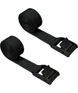 Tie Down Straps Cam Buckle Heavy Duty 2 Pack 700 lbs  Strength Moving Fu... - £10.78 GBP