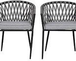 Signature Design by Ashley Outdoor Palm Bliss Wicker Patio Chair, 4 Coun... - $387.99